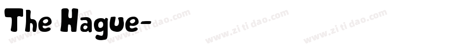 The Hague字体转换